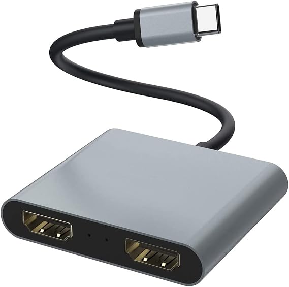 USB to VGA Adapter,USB 3.0 to VGA Adapter Multi-Display Video Converter- PC Laptop Windows 7/8/8.1/10,Desktop, Laptop, PC, Monitor, Projector, HDTV (Grey)