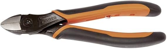 Bahco 2101G Ergo Side Cutting Pliers | Spring in Handle 140mm (5.1/2in) | Ergonomically Tested| Hardened jaws and cutting edges | Superior grip |