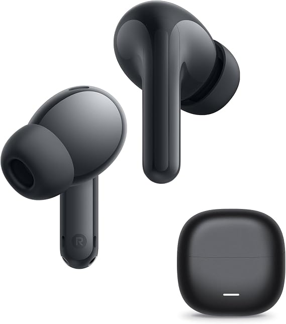 Xiaomi Redmi Buds 8 Lite Black Kablosuz Bluetooth Kulaklık, 42dB Aktif Gürültü Engelleme, Yapay Zeka Gürültü Azaltma, 36 Saat Pil Ömrü, Siyah