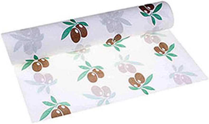 Kullan At Market Roll-Up Rulo Kağıt Masa Örtüsü Zeytin Desenli 100 x 150cm 16 Yaprak