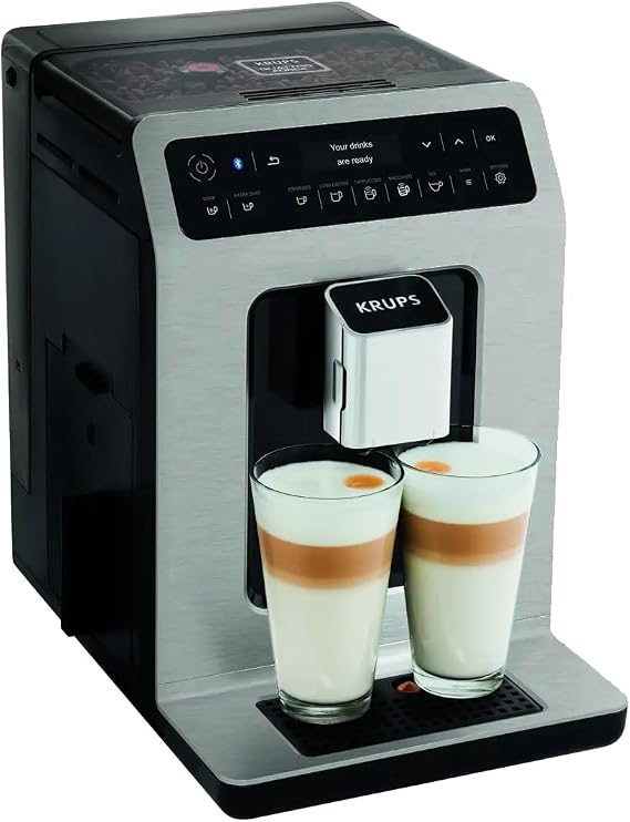 KRUPS ea892d Fully Automatic Coffee Machine Black/Silver