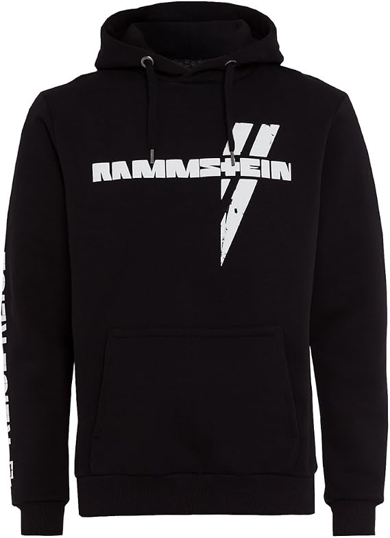 Rammstein - MenS WEISSES Kreuz Hoodie
