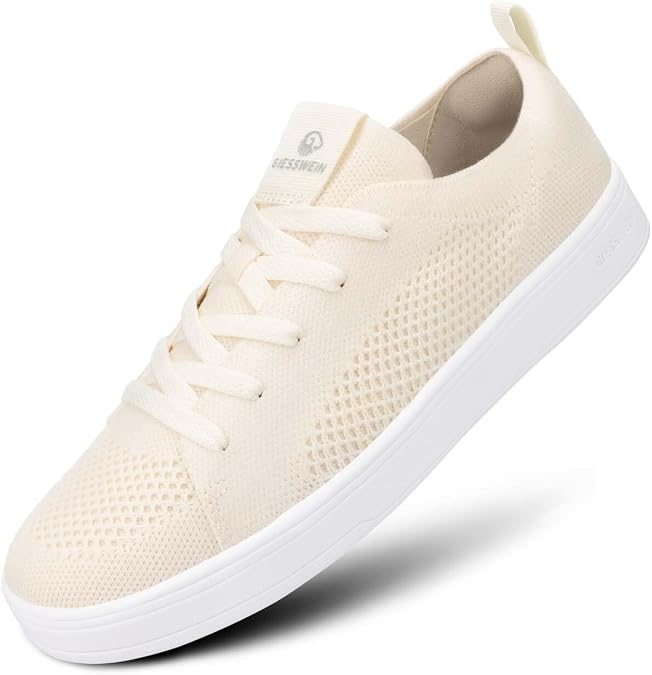 Giesswein Wool Sneaker Men - Platform Schuhe aus Merino Wool 3D Stretch Superleichte Low-Top Halbschuhe & Schnürer – bequeme Freizeit Sneaker aus Merinowolle für Herren