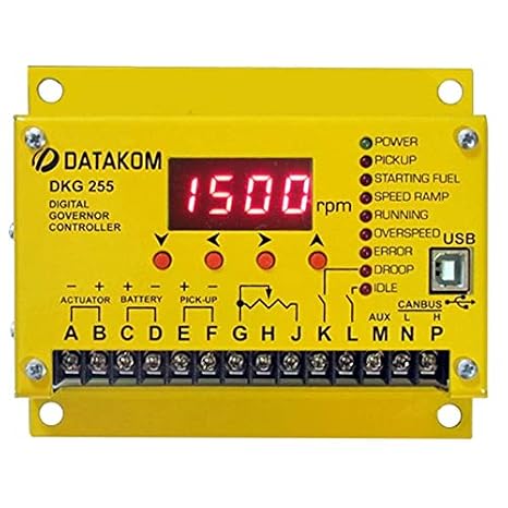 DKG-255 Digital Generator Engine Governor Controller for actuators