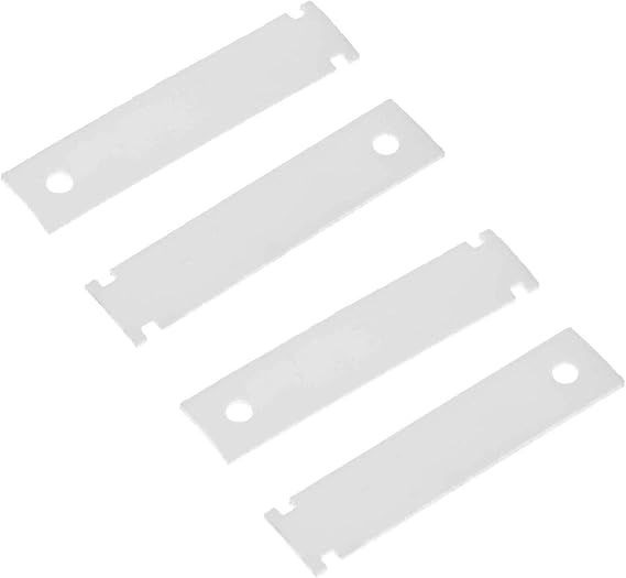 4Pcs WE1M1067 Dryer Drum Bearing Slide Glide, Replacement for GE Kenmore | Replace AP5668531, 2677745, WE1M1067, WE01M0316, WE1M316, WE1M481, WE1M507