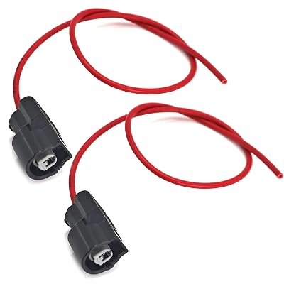 K20 K24 Knock Sensor Switch Connector 1861-K24 Set of 2, Knock Sensor Plug Pigtail Wire Harness, Compatible for Honda Civic Accord Element