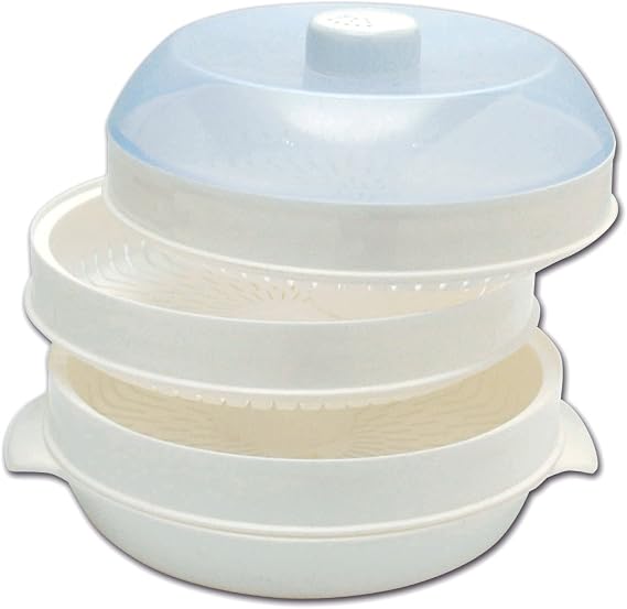 Joyce Chen , 3 Tier Microwave Steamer, 9-Inch