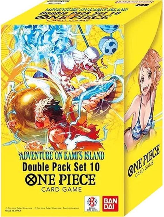 One Piece TCG: Twin Pack Set Volume 10 (DP-10) - Adventure on Kamis Island (2 Packs)