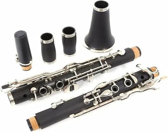 Standard Clarinet Advanced G Key Clarinet Ebonite Wood with Clarinet Case 17key Nickel Plated Key Beginner Clarinet