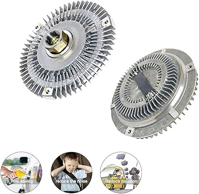Radiator Cooling Fan Clutch Compatible with BMW 3 5 M Z3 E36 E46 E53 E34 Series e39 528i 525i 530i 338 728i 728il x5 328i 325i 323i 320i 520i Fan Clutch 11527505302