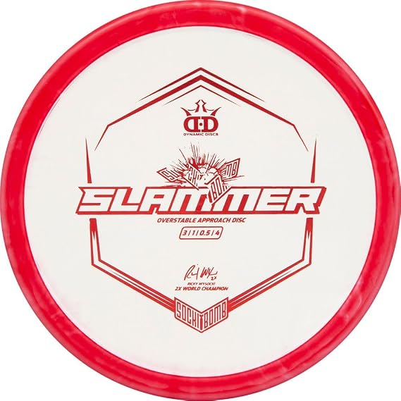 Dynamic Discs Limited Edition Ricky Wysocki Ignite Stamp V3 Supreme Classic Orbit Sockibomb Slammer Putter Golf Disc