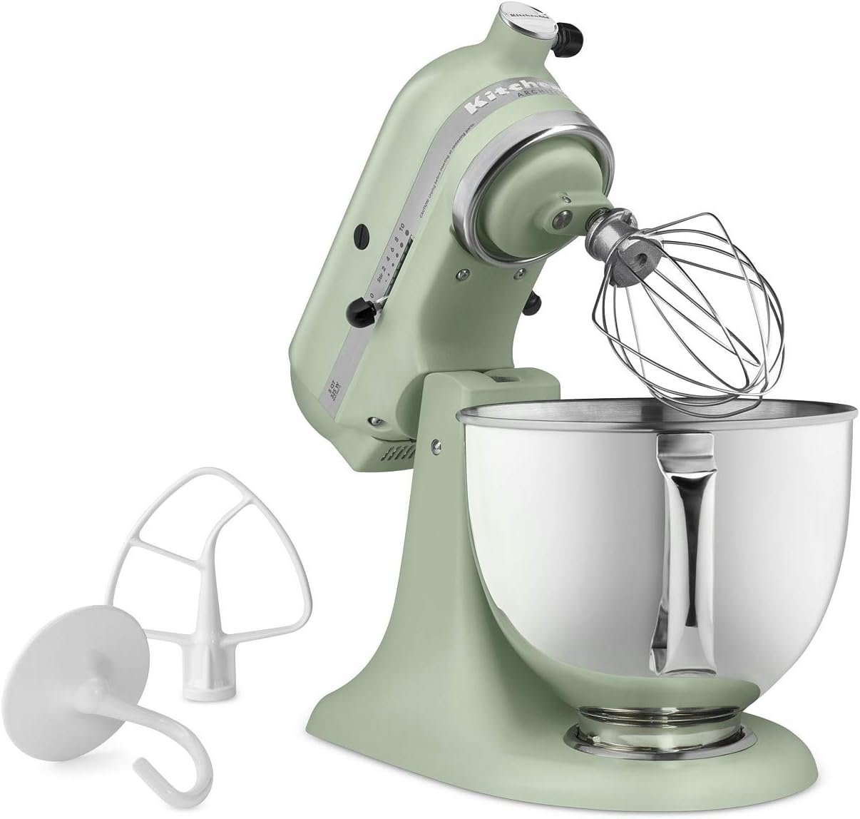 KitchenAid Deluxe 4.5 Quart Tilt-Head Stand Mixer, Pistachio