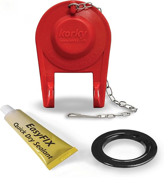 Korky Standard 2-Inch Flush Valve Repair Kit with Toilet Flapper