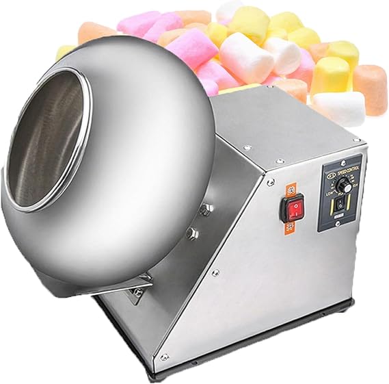 Table Top Small Commercial Mini Chocolate Panning Machine,Automatic Tablet Coating Machine,Chocolate Coating Machine,Sugar Coating Pan,Coater,Peanut Nut Coating Machine