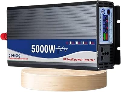 Pure Sine Wave Inverter DC 12V 24V 48V 60V to AC 220V Converter 3000W 4000W 5000W 50HZ 60HZ Automotive Power Car Solar Inverter Universal4000W,12V_110V60HZ