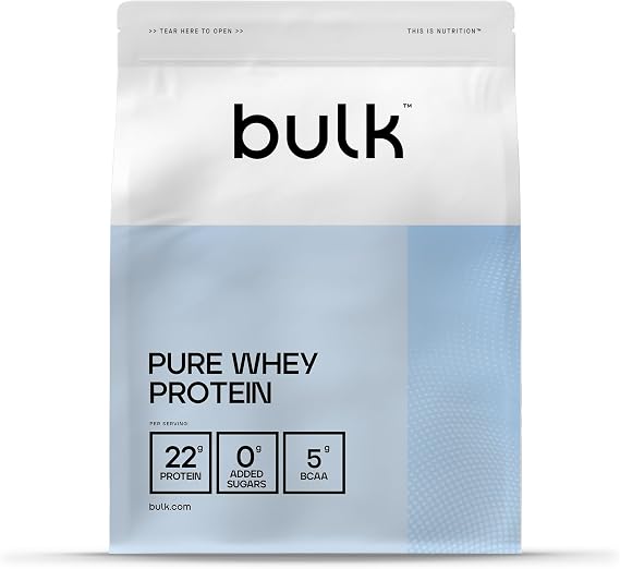 Bulk Pure Whey Protein Powder, Chocolate Caramel, 2.5kg