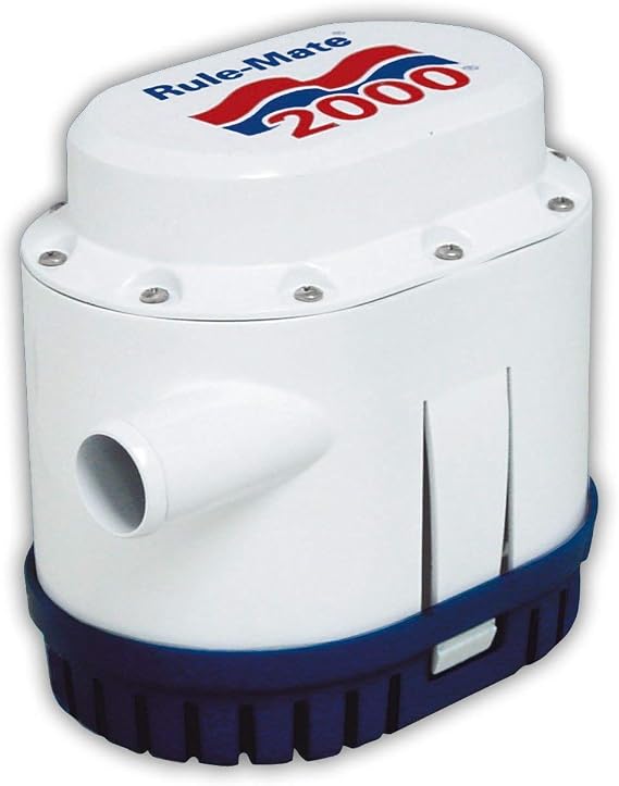 Rule RM2000A-24 Automatic Bilge Pump 1500/2000 GPH - 12V/24V with Sensor