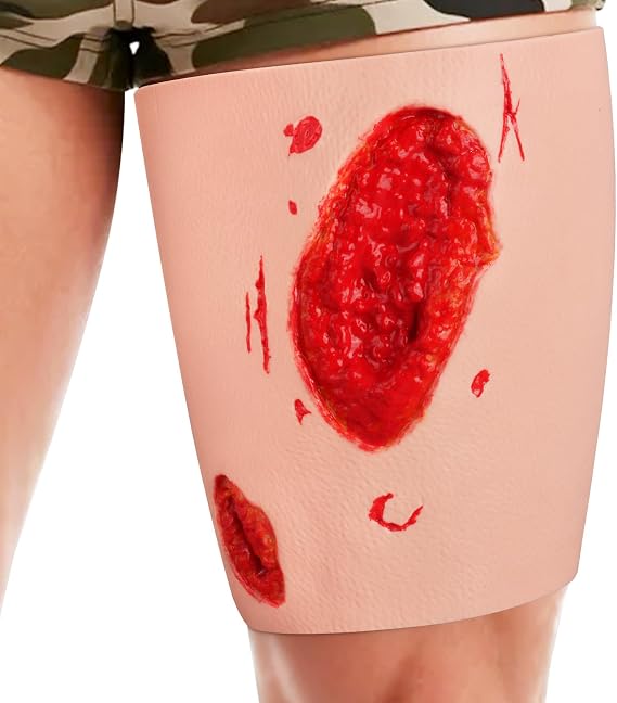 Thigh Laceration Wound Packing Trainer for Hemostasis Practice