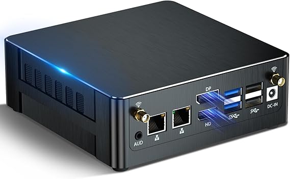 Mini PC, Desktop Computer with Core i9-13900H, 14 Cores Upto 5.4GHz, Win-11 Pro, 64G DDR5, 1T M.2 PCIE4.0 SSD, DP/HDMI/USB4.0 Triple Display, Support 8K/4K@60Hz, Dual 2.5G LAN, WiFi6E/BT5.3