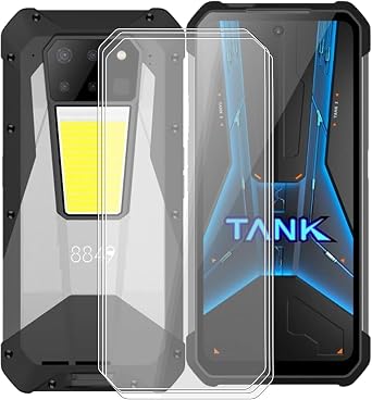 For Unihertz 8849 Tank 3 Pro Screen Protector Tempered Galss, [3 Pack] High Clear [9H Hardness] [Bubble Free] Screen Tempered Glass Protective Film for Unihertz 8849 Tank 3 Pro 6.79 Inch.