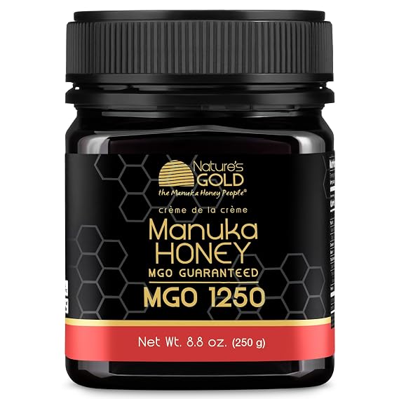 Natures Gold Raw Manuka Honey, Certified High MGO | Authentic MGO, 100% Pure Genuine Traceable Hive to Home