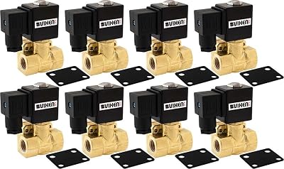 Vixen Air 38 NPT Air Ride Suspension High Flow Normally Closed Electric Air Valve Solenoid 250 PSI Four Corners VXF4038-8