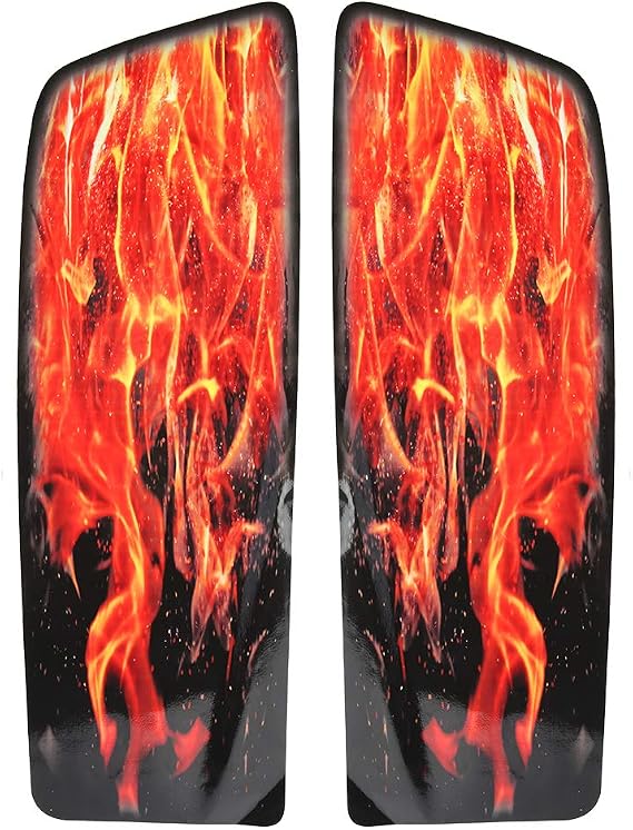 2Pcs 3D Color Stickers Ideal Motorcycle Decorative Accessory With DIY Custom Modified Upgrade Sun High Temperature Re