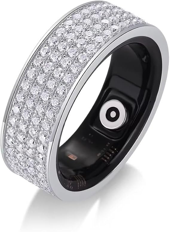 2.25" Anti Oxidation Luxury Intelligent Waterproof Ring for Monitoring Heart Rate, Blood Oxygen, and Healthy Sleep