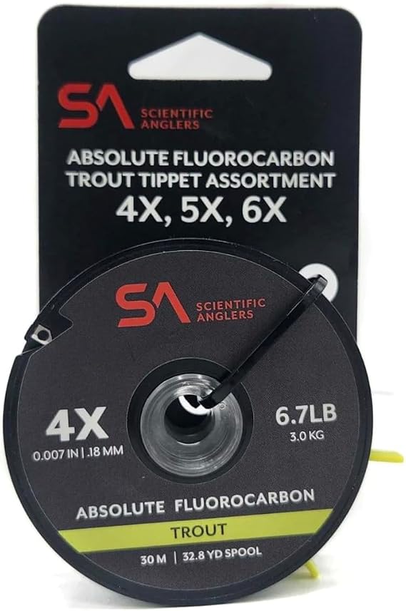 Scientific Anglers Absolute Fluorocarbon Trout Tippet Assortment - 4X-6X