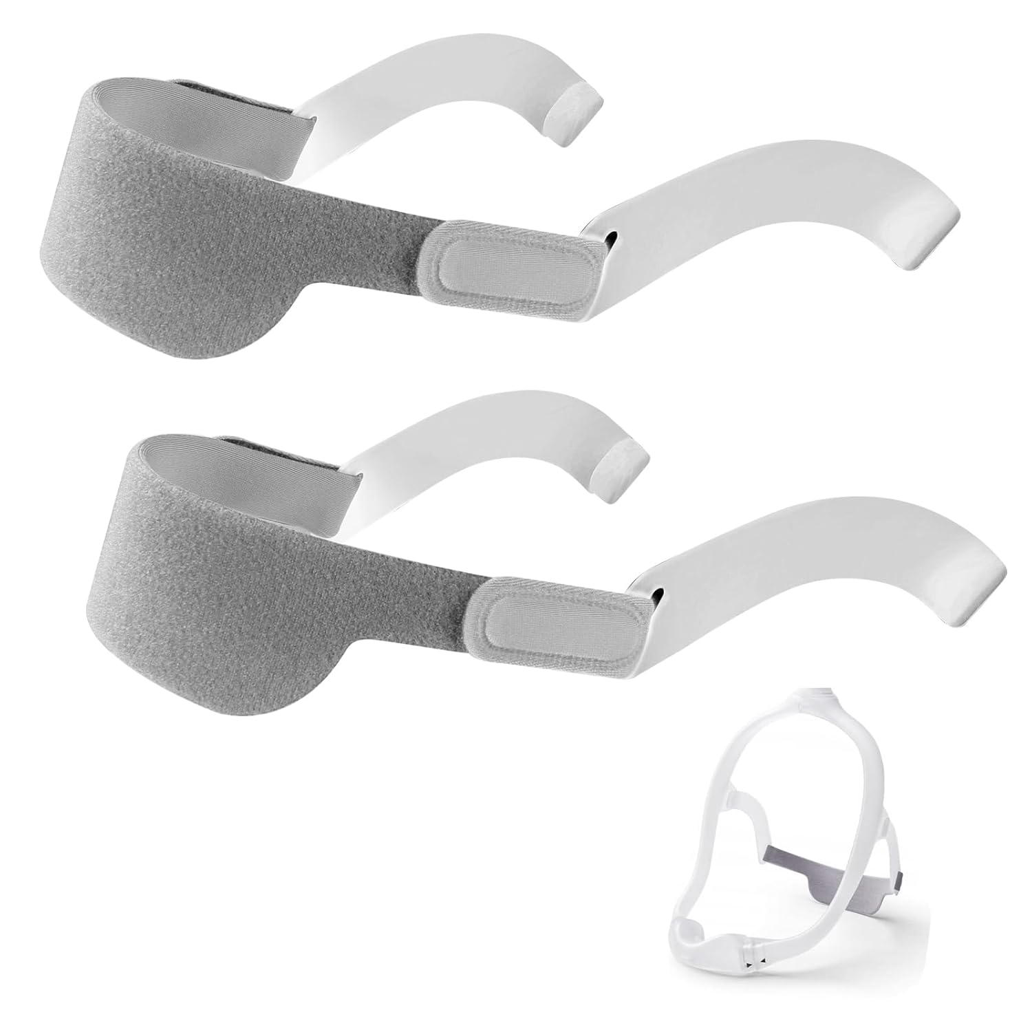 Replacement Headgear with Arms Compatible with Respironics DreamWear CPAP Nose Mask Adjustable Headband