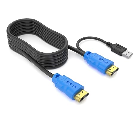 MT-VIKI 2in 1 USB HDMI KVM Cable 1.8m/ 6ft for USB KVM Cable HDMI