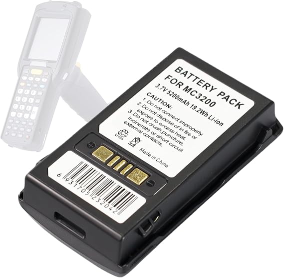 for Zebra MC3300 Scanner Battery Replacement - MC3300 Scanner Battery