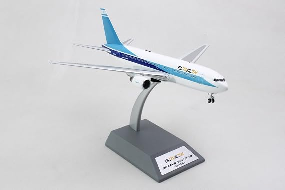 1:200 El Al Israel Airlines Boeing 767-200 4X-EAA w/Stand