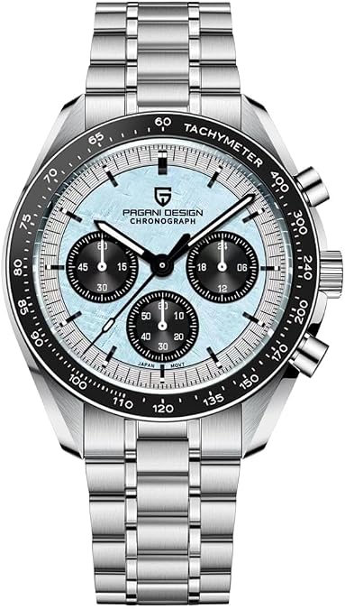 Pagani Design 1701 V6 Moon Wristwatch Homage Men's Chronograph Watches