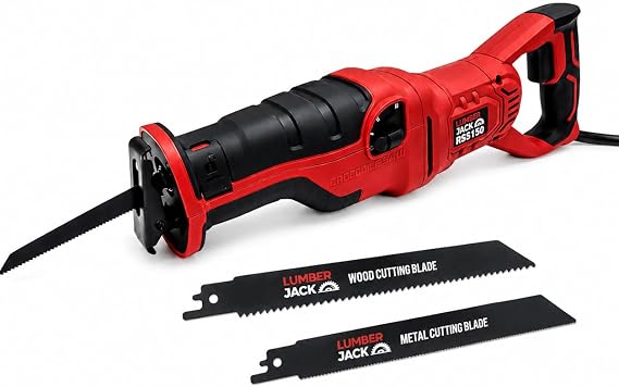 Lumberjack 1200W Reciprocating Saw Electric Saw for Wood & Metal 230V Power