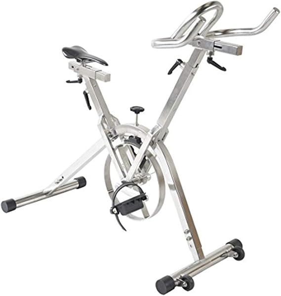 Fitmax Professional (42.5x21x45.5) Lightweight Marine Grade Steel Aquabike with Easy Turn Knob Resistance System for Exercise and Weight Loss
