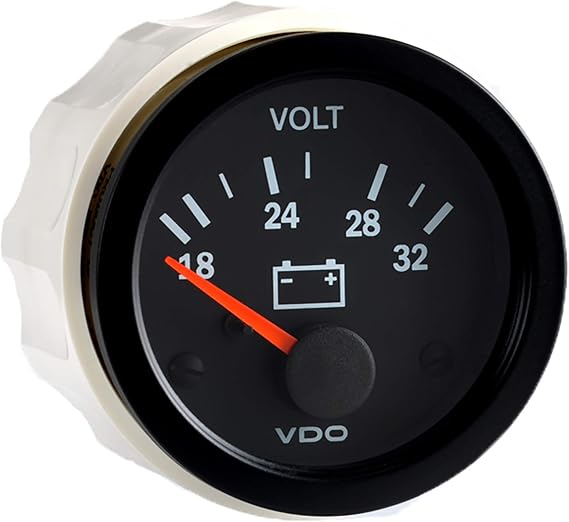VDO 332 104 Voltmeter Gauge