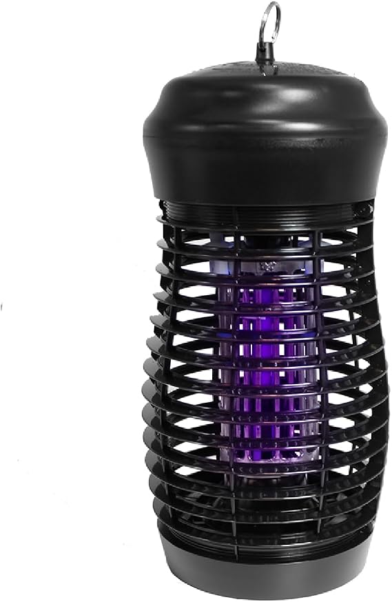 PIC Deluxe Bug Zapper, 12 Acre Coverage Electronic Flying Insect Zapper, Hanging Fly Zapper, Insect Fly Trap for Outdoor Use, Patios, Backyards & More