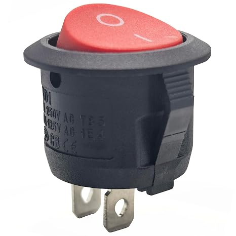 Rocker Switch 2 Pin 2 Position Fits Hoover Windtunnel Vacuum 270046001 440003992 Windtunnel UH70815 UH70817 UH71250 UH70817 UH70829 UH70832 Upright Vacuum Cleaner