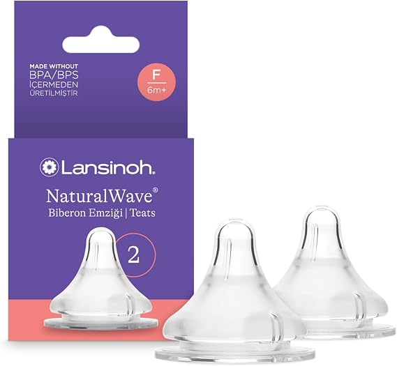 Lansinoh Natural Wave Biberon Emziği Hızlı Akışlı