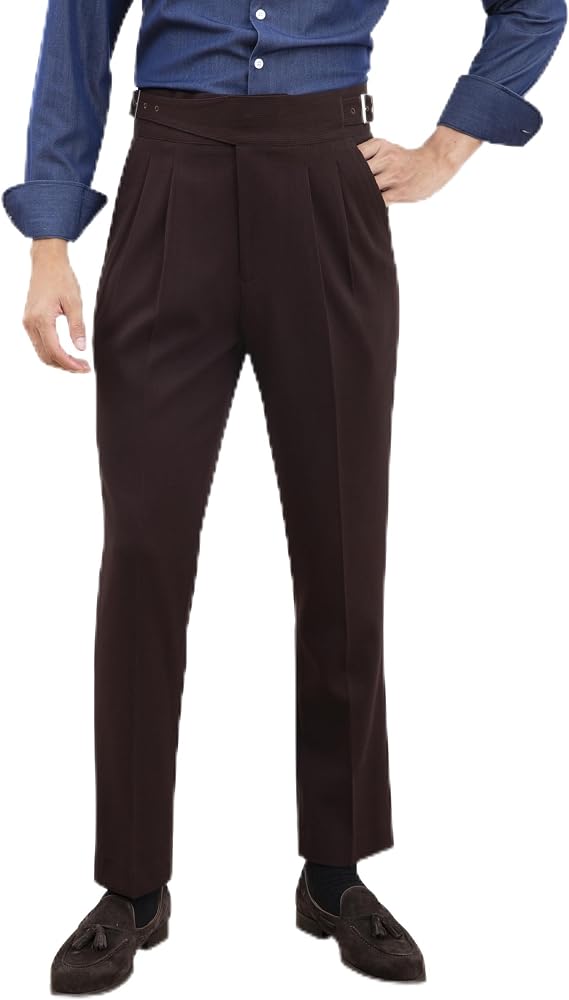 Men's Gurkha Naples Italian Dress Pants