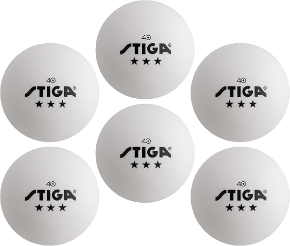 Stiga 3-Star Table Tennis Balls