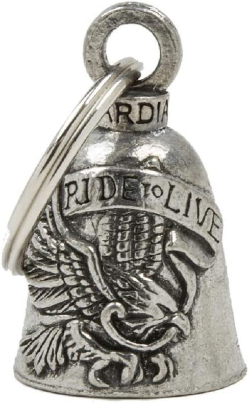 GUARDIAN BELL LIVE TO RIDE For Harley Davidson gremlin mod dyna motorcycle fxr custom triumph heritage sportster chopper 1200 iron 880 vulcan goldwing honda yamaha kawasaki sport street road warrior