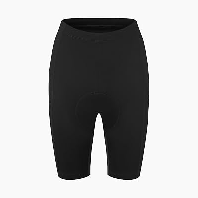LE COL Womens Ride Waist Shorts| High Waisted Cycling Shorts | Padded Chamois Bike Pants with Gel Inserts| S - XL