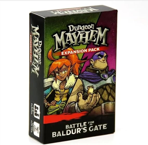 Dungeons & Dragons Wizards of The Coast Dungeon Mayhem: Battle for BaldurS Gate (C76940000), Black