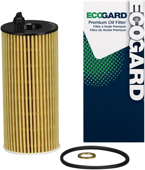 ECOGARD X10569 Cartridge Engine Oil Filter for Conventional Oil - Premium Replacement | Fits 2018-2027 BMW X3 2.0L