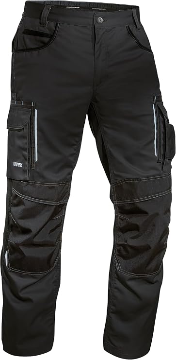 Uvex tune-up Men's Work Trousers Long Cargo Trousers with Cordura 35% Cotton