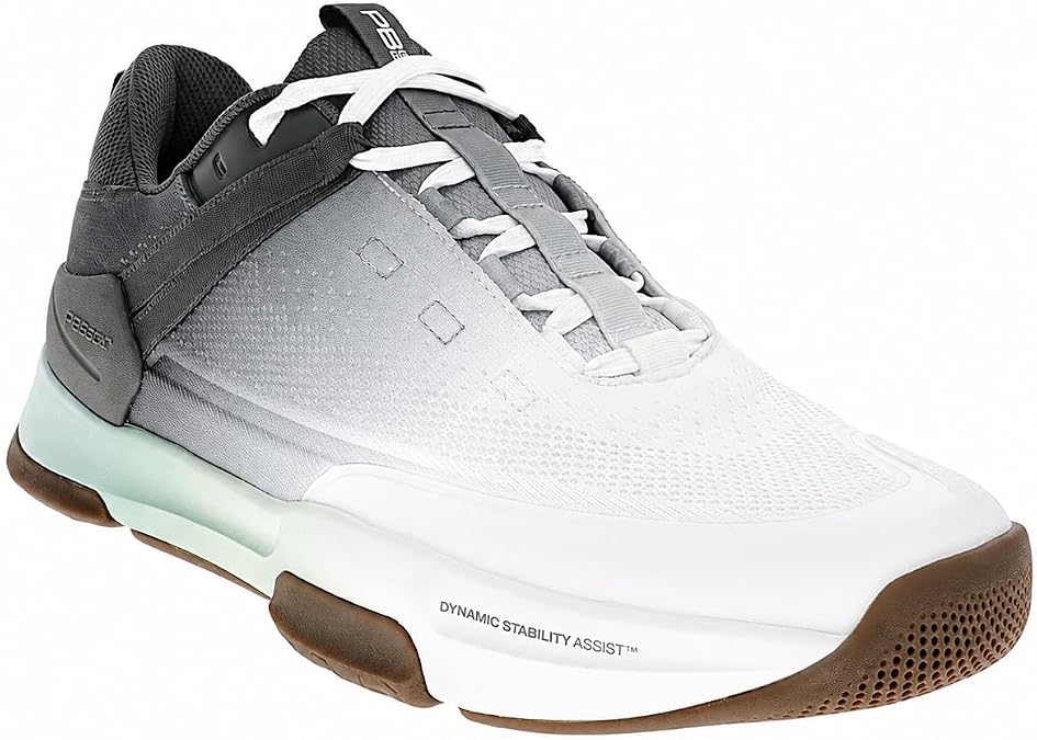 PB5star Court2 Mens Pickleball Shoes - Lightweight Pickleball Sneakers for Men, Indoor and Outdoor Court Shoes with Specialized Lateral Support and Traction