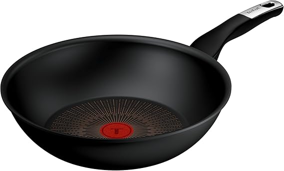 Tefal Explore Fusion Core 9X Wok Tava -28 Cm | Wok 28 cm, sabit sap, FusionCore kaplama, yapışmaz, çizilmeye dayanıklı, indüksiyon uygun, termal sinyal