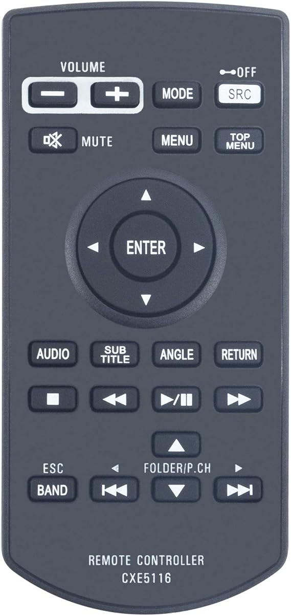 CXE5116 Replacement Remote Fit for Pioneer Car Audio AVH-120BT AVHX1700S